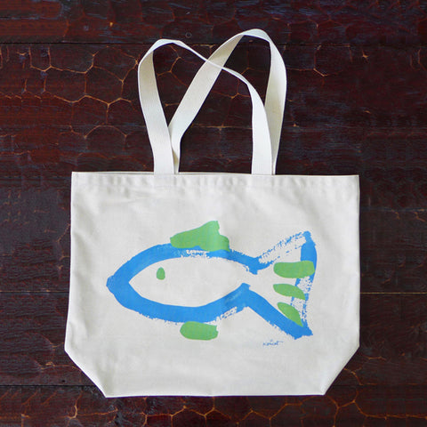 Georgica Fish Beach Tote